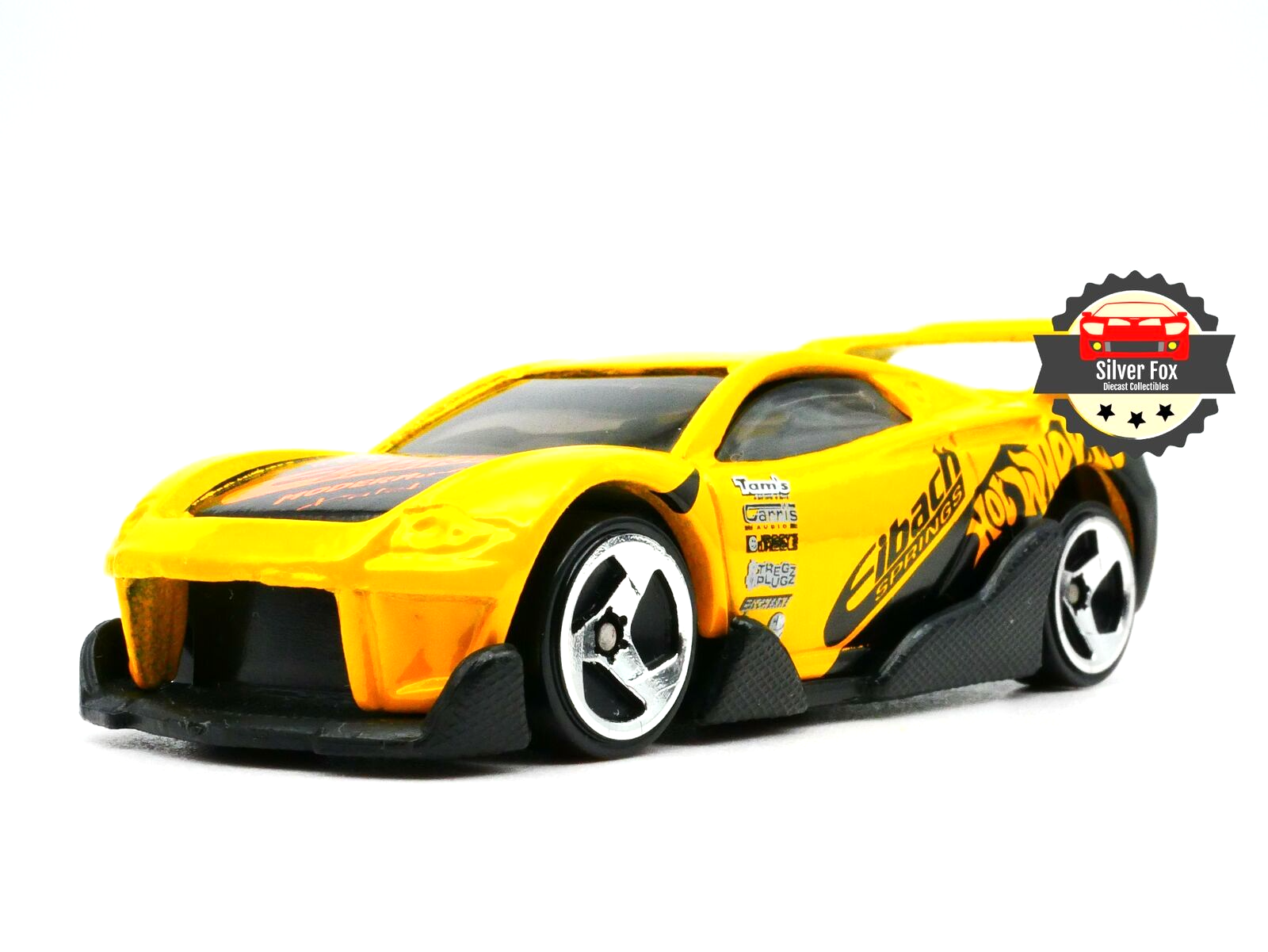 MS-T SUZUKA RACING YELLOW EIBACH 1:64 SCALE DIECAST DIORAMA COLLECTOR MODEL CAR