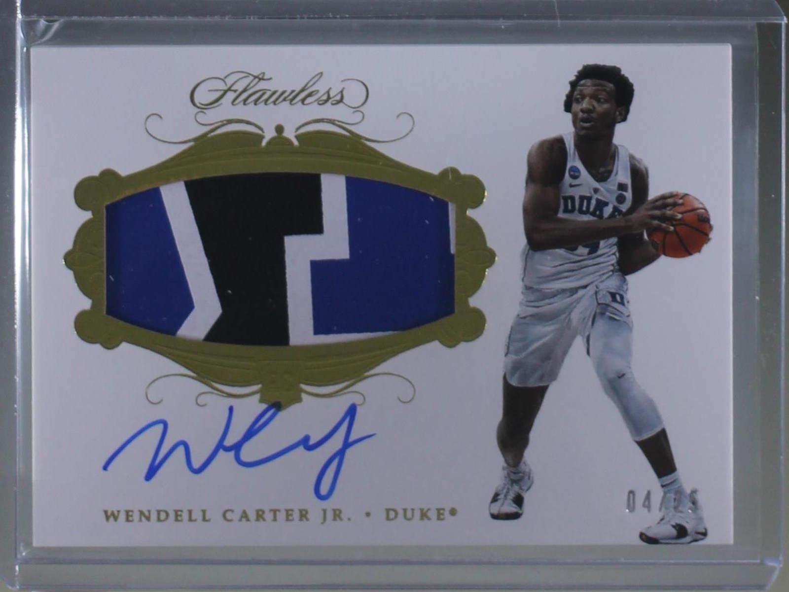 2018-19 Panini Flawless Collegiate - Wendell Carter Jr. #107