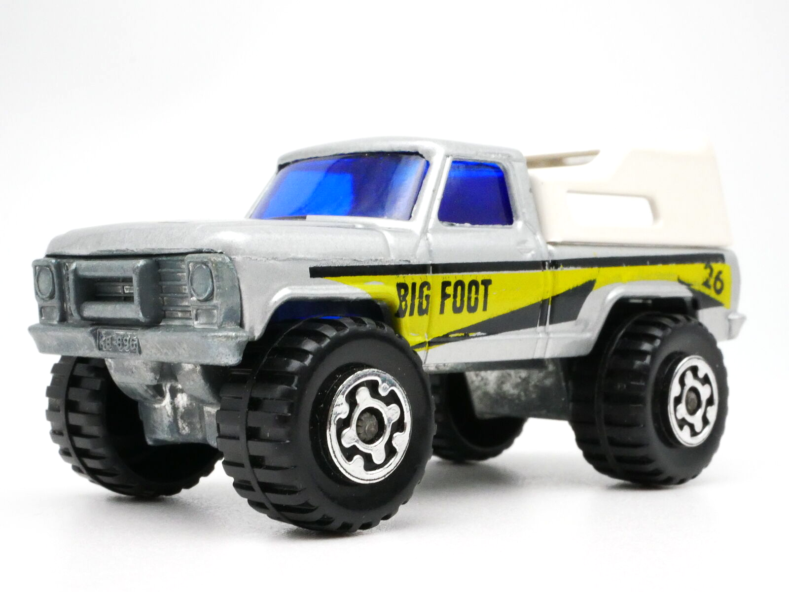 1981 MINI PICKUP GRAY BASE LESNEY ENGLAND 1:64 SCALE COLLECTORS DIECAST