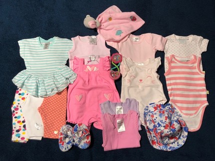 Newborn  Girls Clothing Bundle