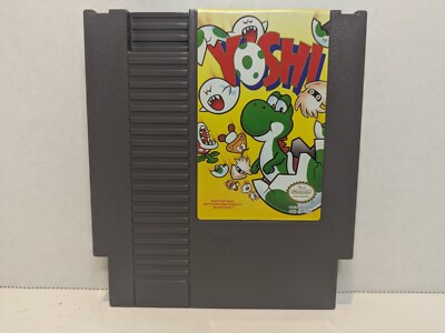 Yoshi  (Nintendo Entertainment System, NES, 1991) *CLEAN* Authentic Tested