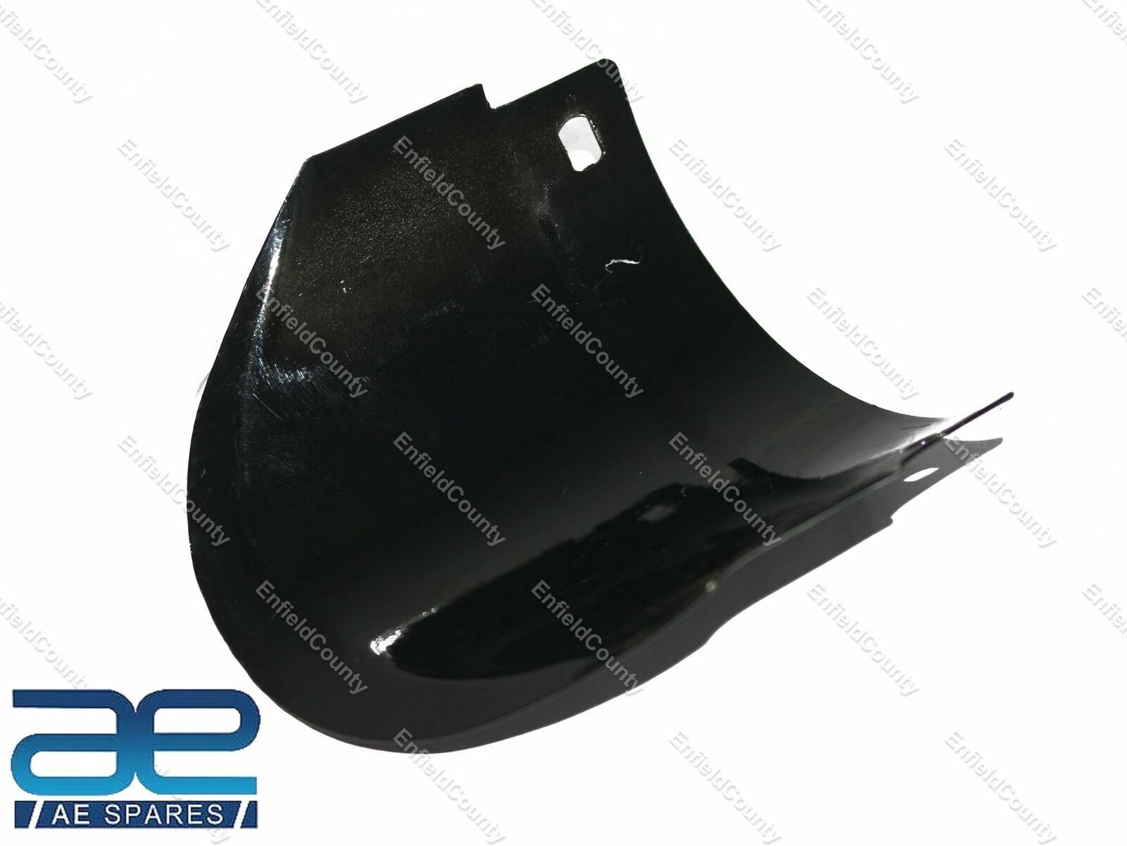 Front Mudguard Mud Flap Steel Black For Royal Enfield Thunderbird & Electra 