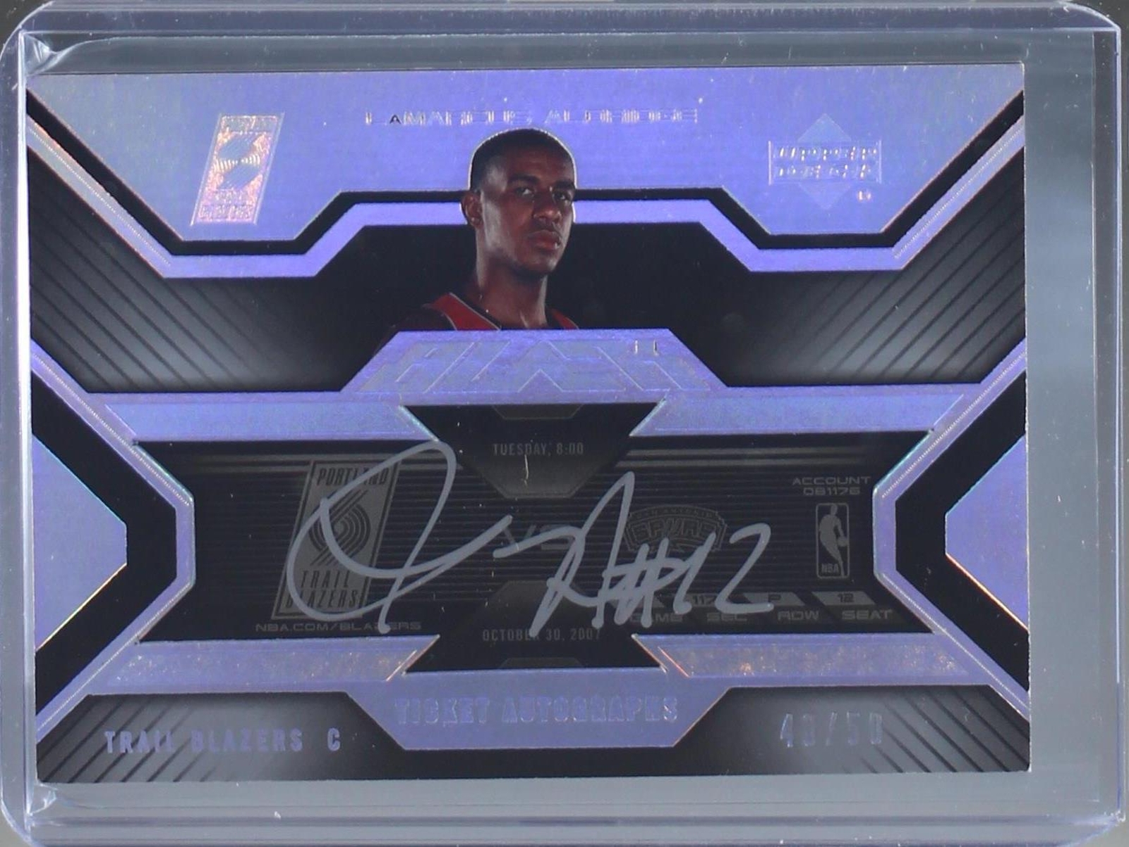 その他 Lincecum 2007 Upper Deck UD Black auto その他 Lincecum 2007 Upper Deck UD Black auto Tim Lincecum