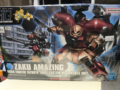 Bandai 2221154 1/144 HG #02 Zaku Amazing Build Fighter