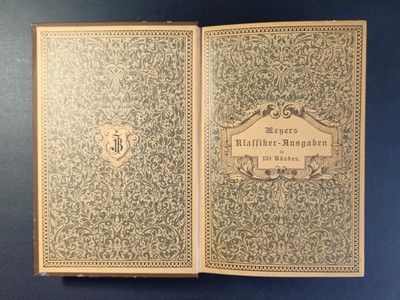 William Shakespeare ''Dramatische Werke'' 1897 German Edition in Beautiful Cover