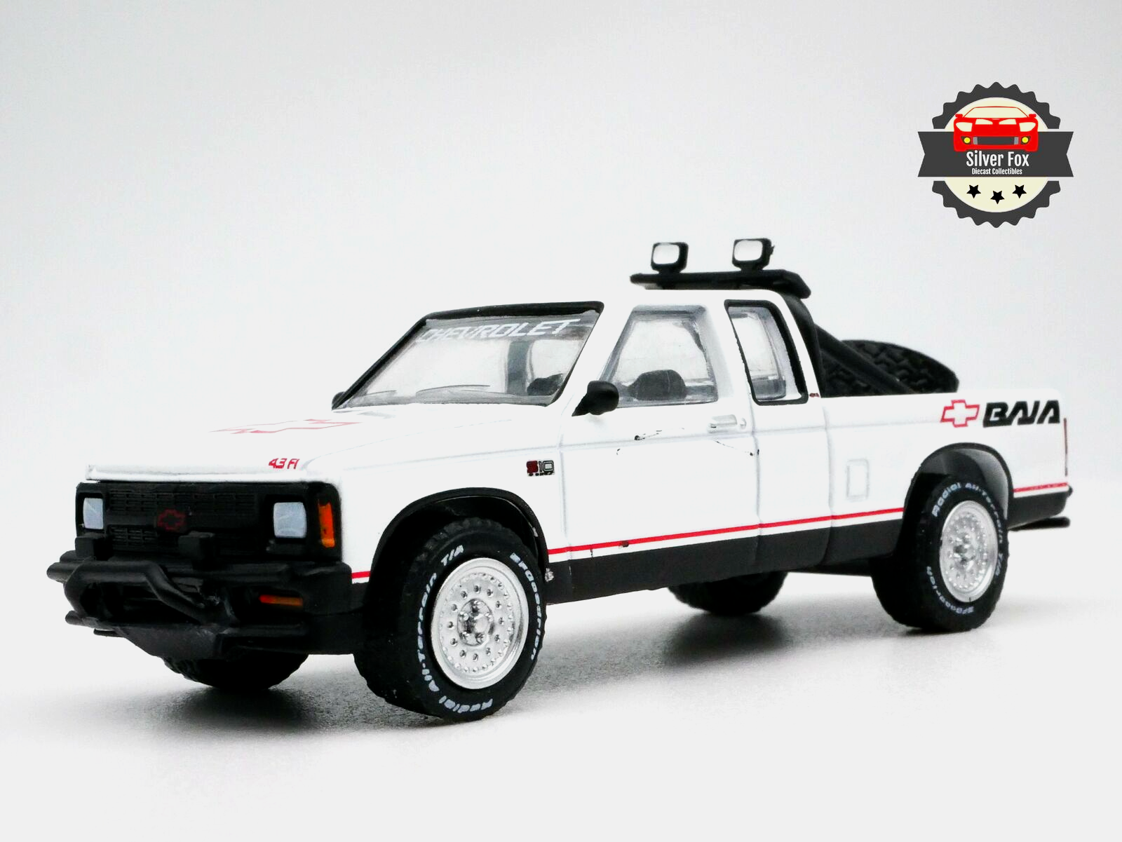 1991 CHEVROLET S-10 BAJA 4X4 1:64 SCALE DIECAST DIORAMA COLLECTOR  MODEL CAR