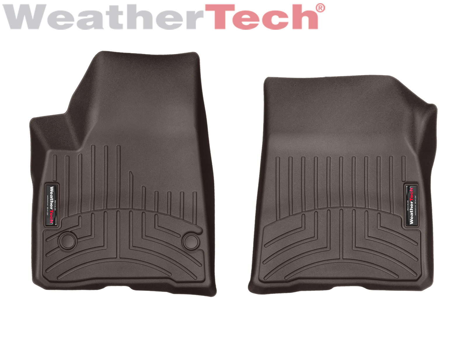 Details About Weathertech Floorliner Floor Mats For Gmc Acadia 2017 2019 1st Row Cocoa