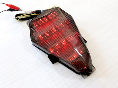 Integrated LED Rear/Tail Light Brake Turn Signals For 2006-2016 2012 YZF-R6 R6