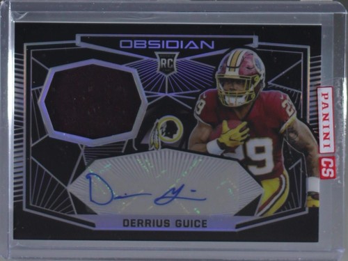 2018 Panini Obsidian Derrius Guice #RJ-DG