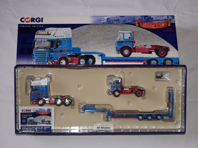 Corgi ~ Scotlee Scania R Step Frame Trailer & Atkinson Borderer *IMMAC* CC13743