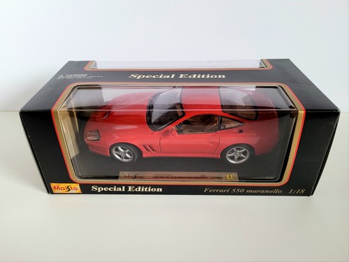 ミニカー Hot Wheels 550 Maranello 1996 1:18 Burago 1996 Ferrari 550 Maranello 1:18 Gold Collection | eBay