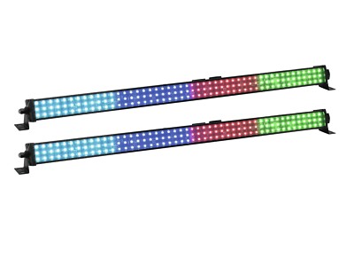 2er Set EUROLITE LED PIX-144 RGB Leiste / Pixel-Bar mit 144 SMD-LEDs