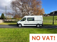 VAUXHALL MOVANO F3500 2.3 CDTI 125PS FWD L2H2 MWB CREW VAN 15 REG 64,000 MILES