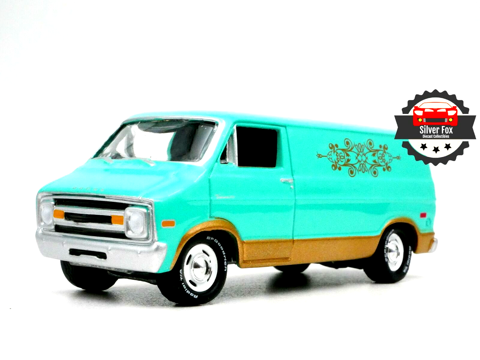 1976 DODGE TRADESMAN AQUA BLUE TOW 1:64 SCALE DIECAST COLLECTOR COLLECTOR MODEL