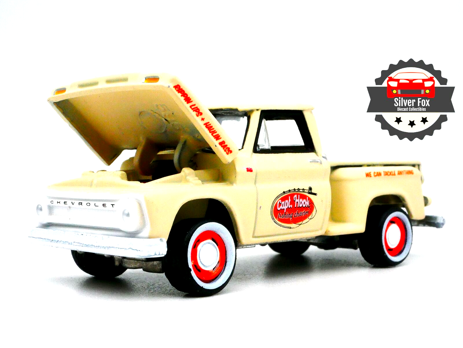 1965 CHEVY STEPSIDE FISHING TRUCK1:64 SCALE DIECAST COLLECTOR COLLECTOR MODEL C