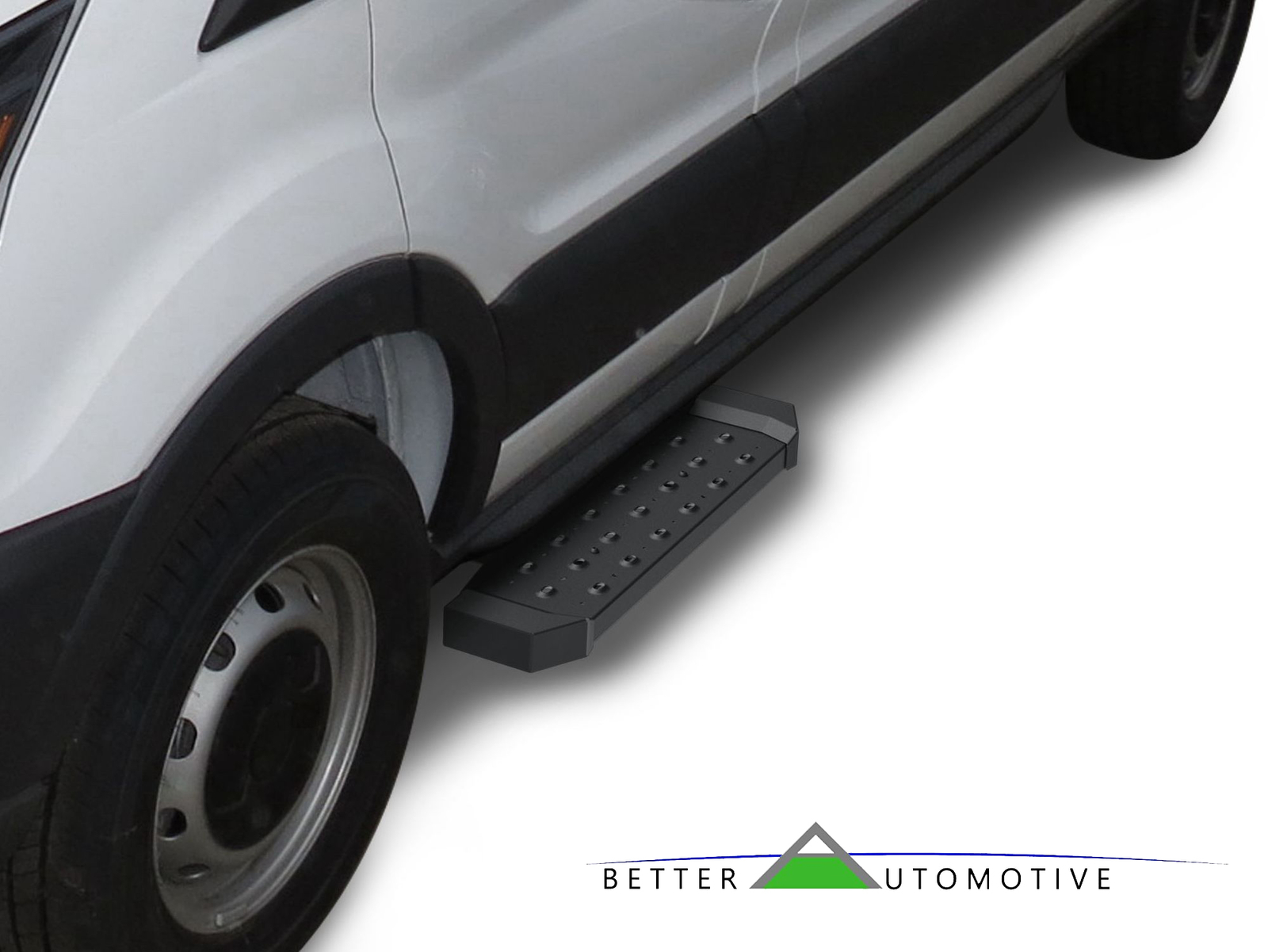 Rattler Running Boards for 19992014 Ford Econoline Van Side Step Nerf