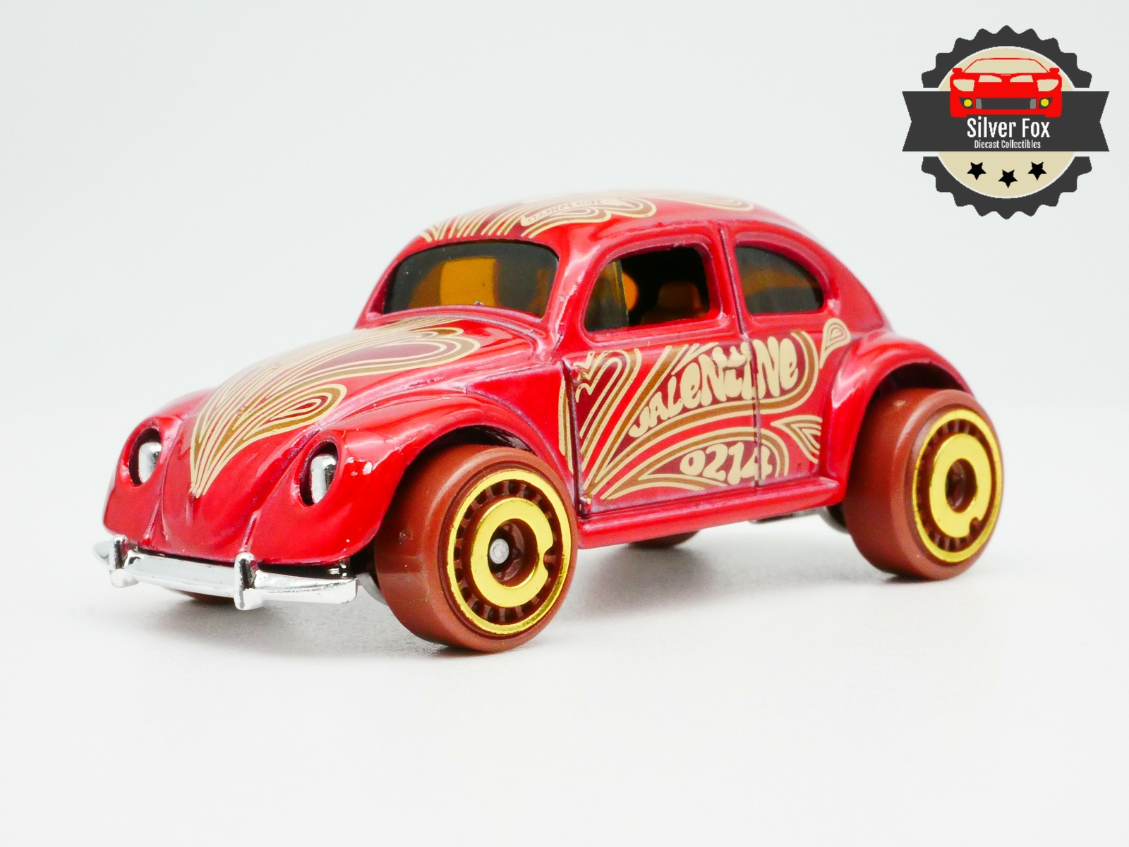 1988 VOLKSWAGEN BEETLE LOVE TRIBAL 1:64 SCALE COLLECTOR DIECAST CAR