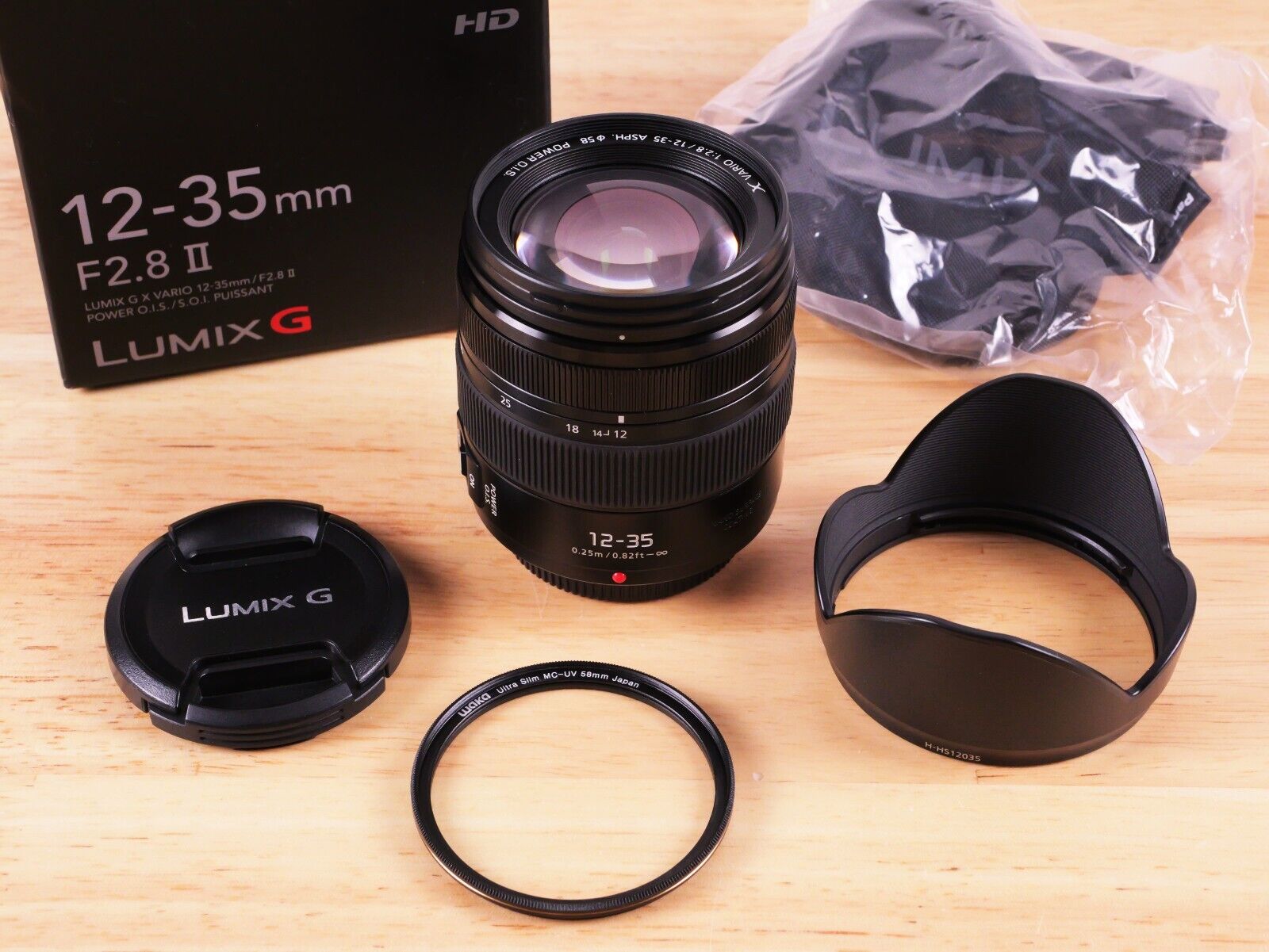 Panasonic Lumix Professional 12-35mm Camera Lens G x Vario II, F2.8 ASPH, Dual I.S. 2.0 with Power O.i.s., Mirrorless Micro Four Thirds, H-HSA12035 ( Panasonic Lumix Professional 12-35mm Camera Lens G x Vario II, F2.8 ASPH, Dual I.S. 2.0 with Power O.i.s., Mirrorless Micro Four Thirds, H-HSA12035 (