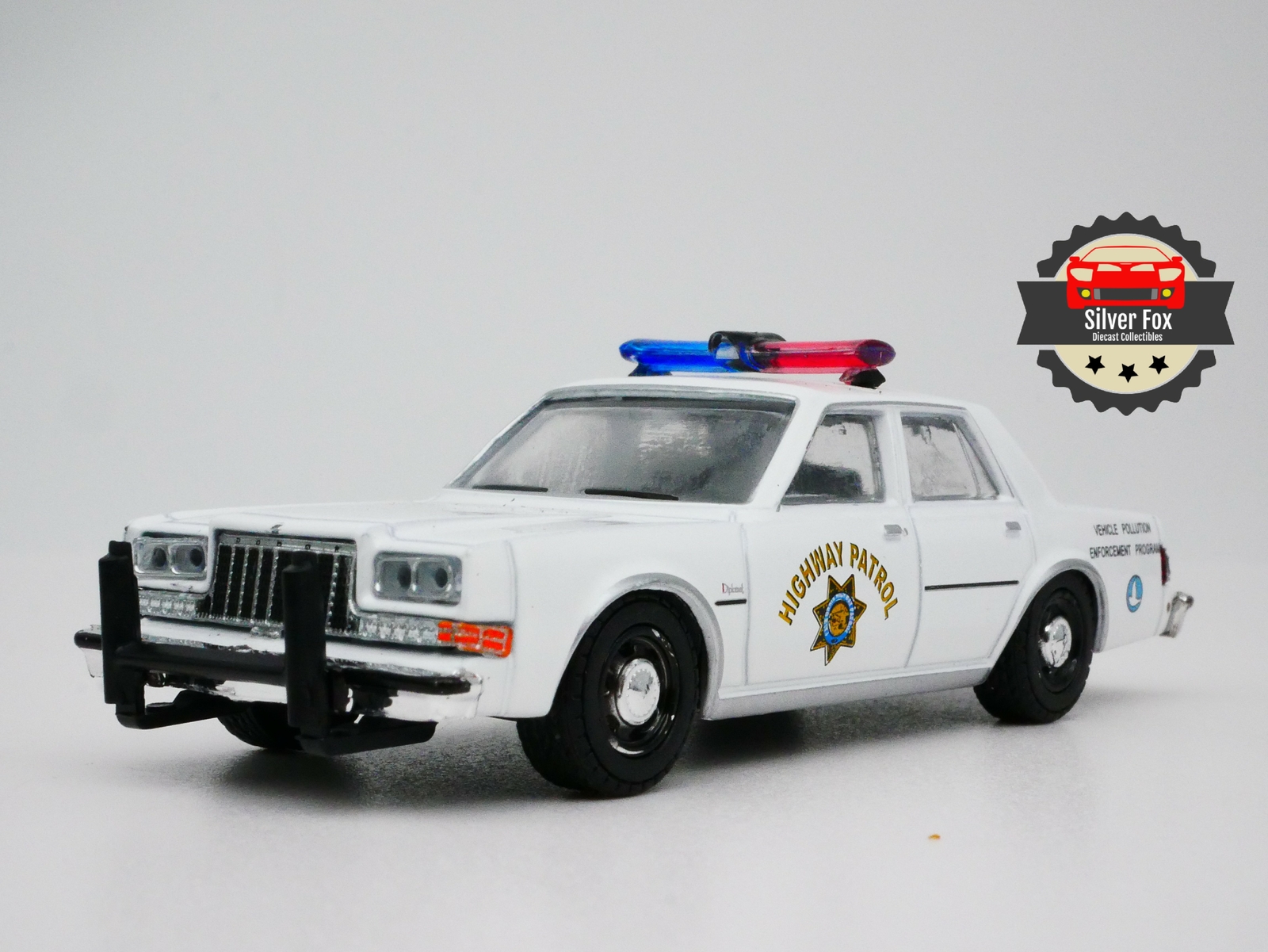 1988 DODGE DIPLOMAT HIGHWAY PATROL 1:64 SCALE DIECAST COLLECTOR COLLECTOR CAR