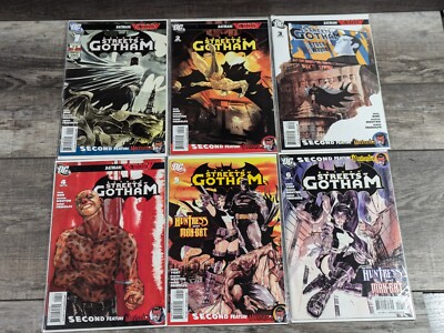 BATMAN STREETS OF GOTHAM #1 2 3 4 5 6 2009 DC COMICS Paul Dini Dustin Nguyen Lot
