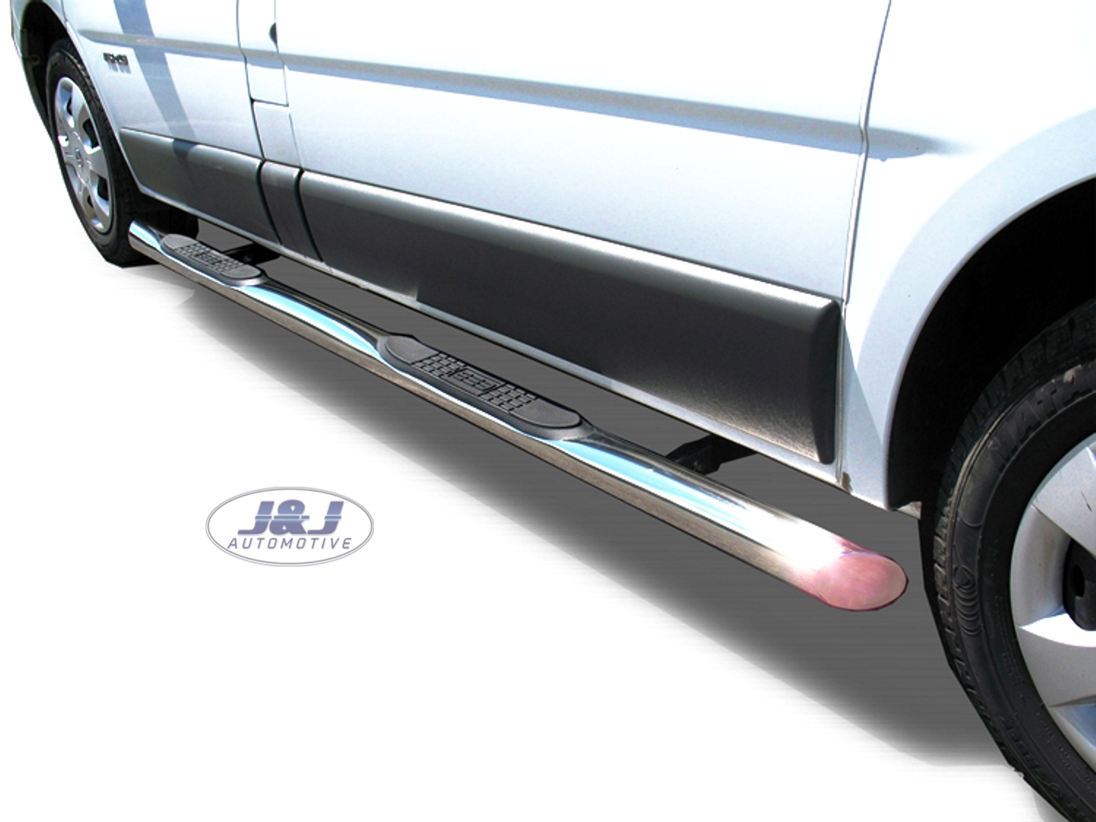 SB348 VAUXHALL VIVARO SWB 20012014 Luxury Chrome Side Steps Bars