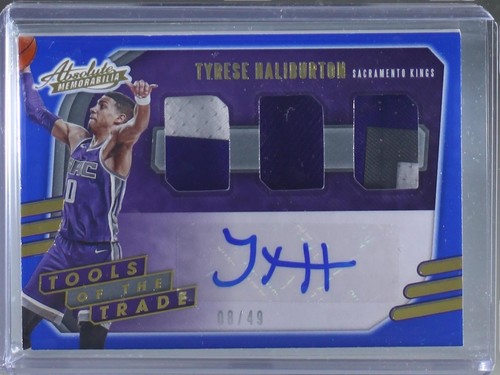 2020-21 Panini Absolute Memorabilia - Tyrese Haliburton #TT3-THA