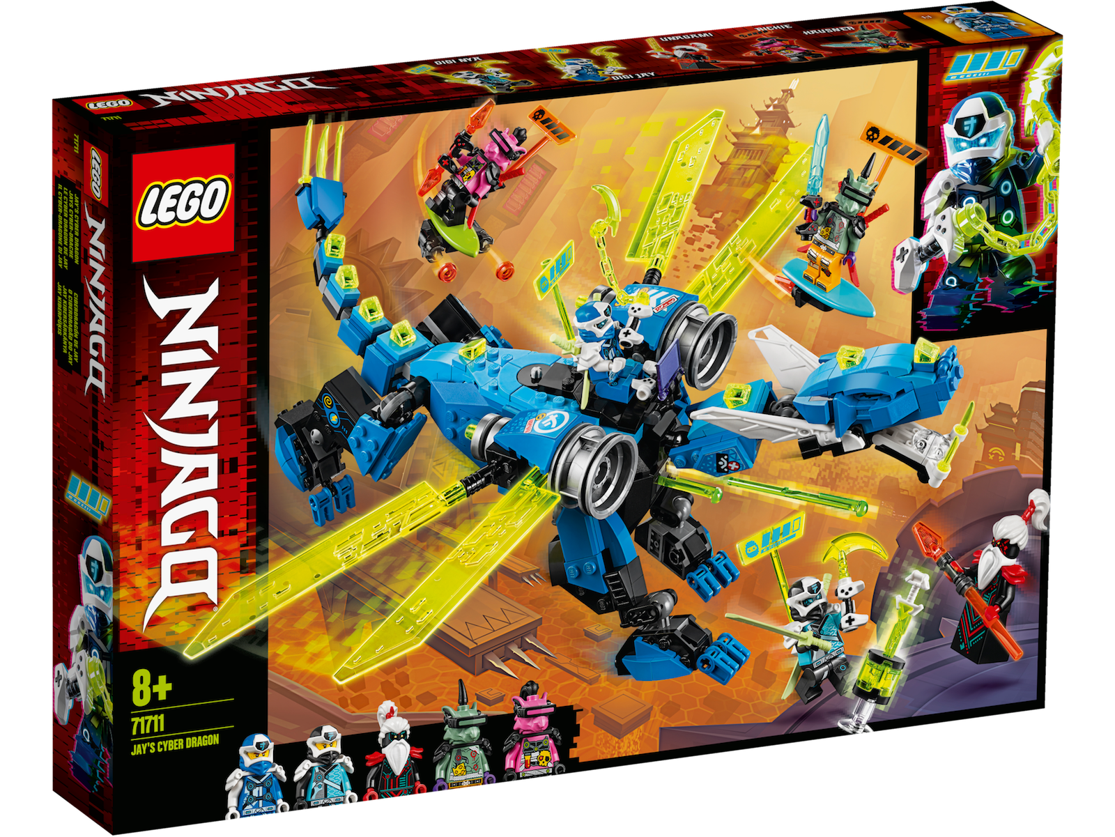 LEGO® NINJAGO™ 71711 Jays Cyber-Drache NEU OVP_ Jay's Cyber