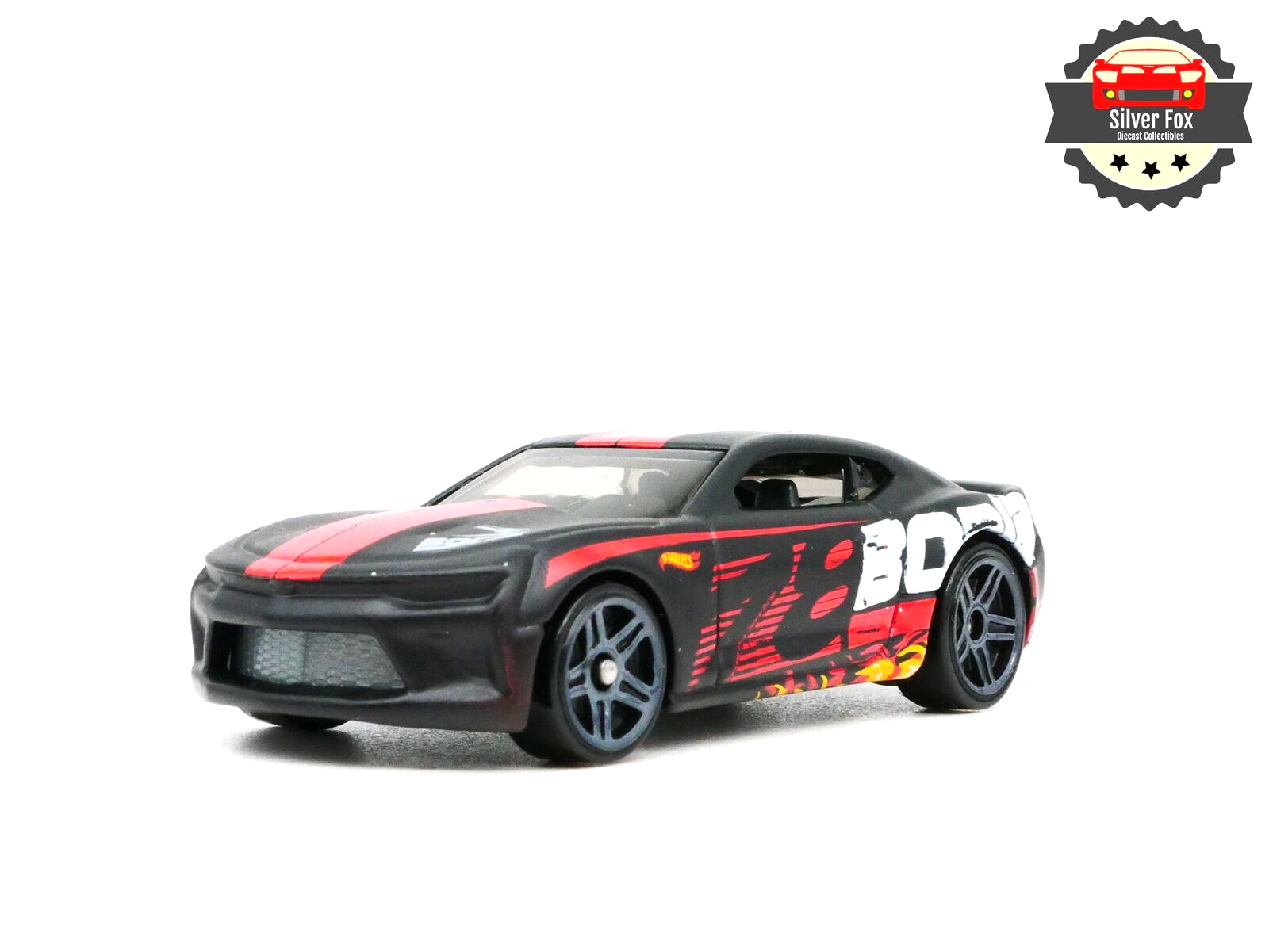 2016 CHEVROLET CAMARO SS BLACK BORLA 1:64 SCALE DIECAST DIORAMA COLLECTOR