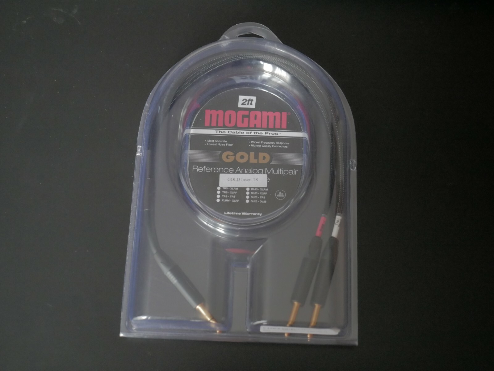 Mogami GOLD-INSERT-TS-02 1/4