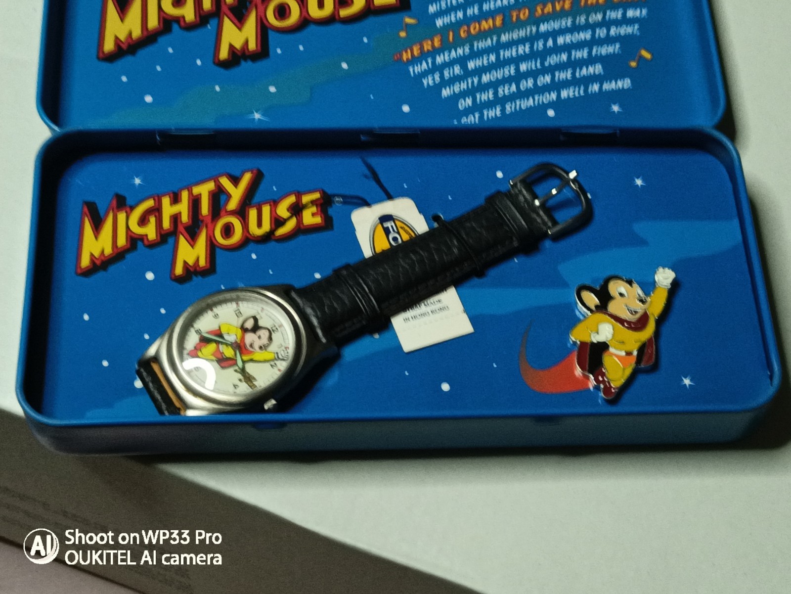 M10 Mighty Mouse Fossil Made Dial Watch Limited Edition  LTD 3D 