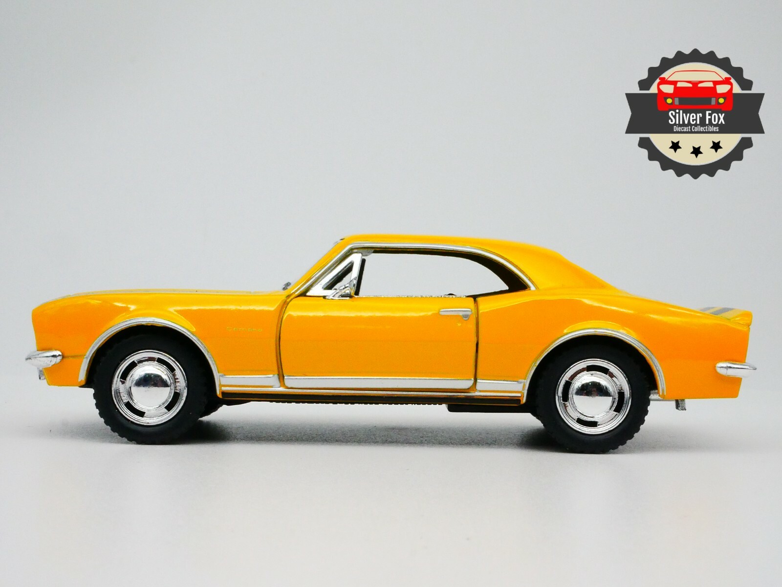 1967 CHEVROLET CAMARO DARK YELLOW POLY Z-28 1:37 SCALE