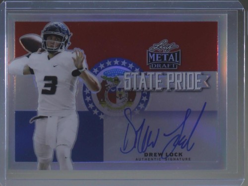 2019 Leaf Metal Draft Drew Lock #SP-DL1