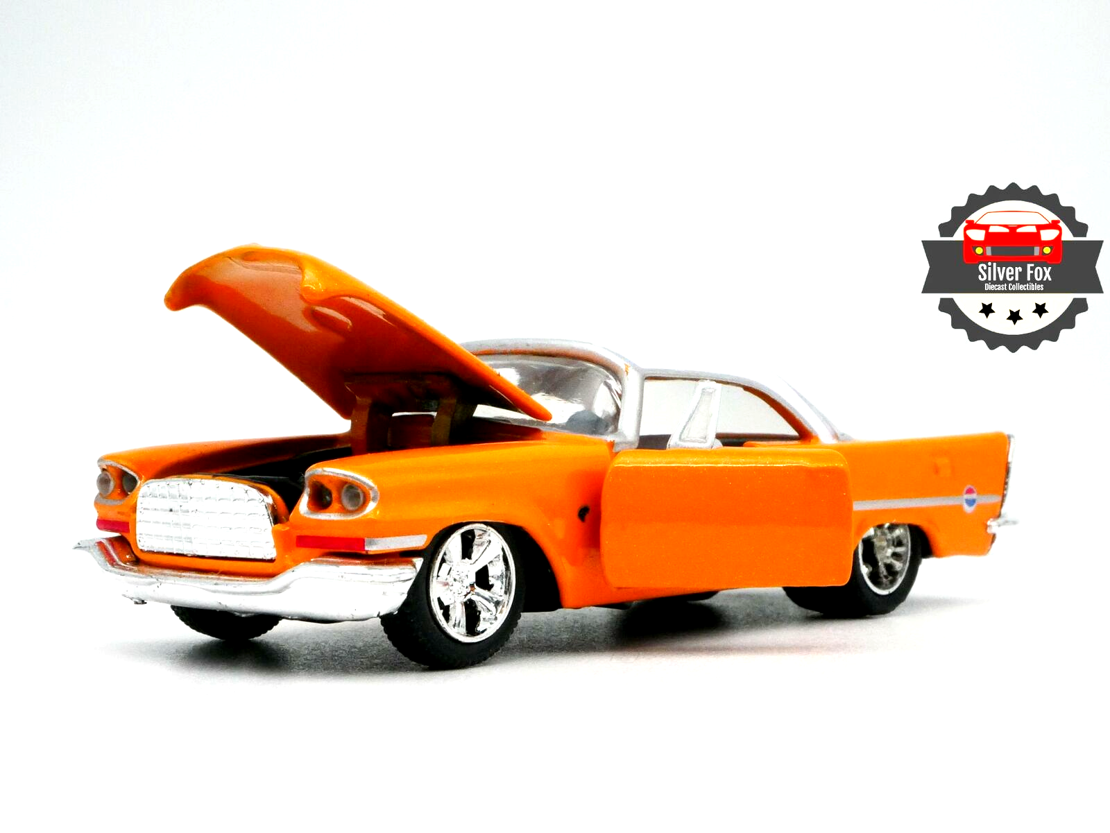 1957 CHRYSLER 300C BEAUTIFUL BRUTE 1:64 SCALE DIECAST DIORAMA DIORAMA MODEL C