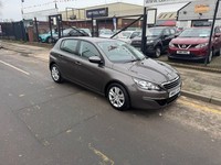 2015 Peugeot 308 1.6 BlueHDi 100 Active 5dr h/b ONLY £20 ROAD TAX PA SAT NAV CRU