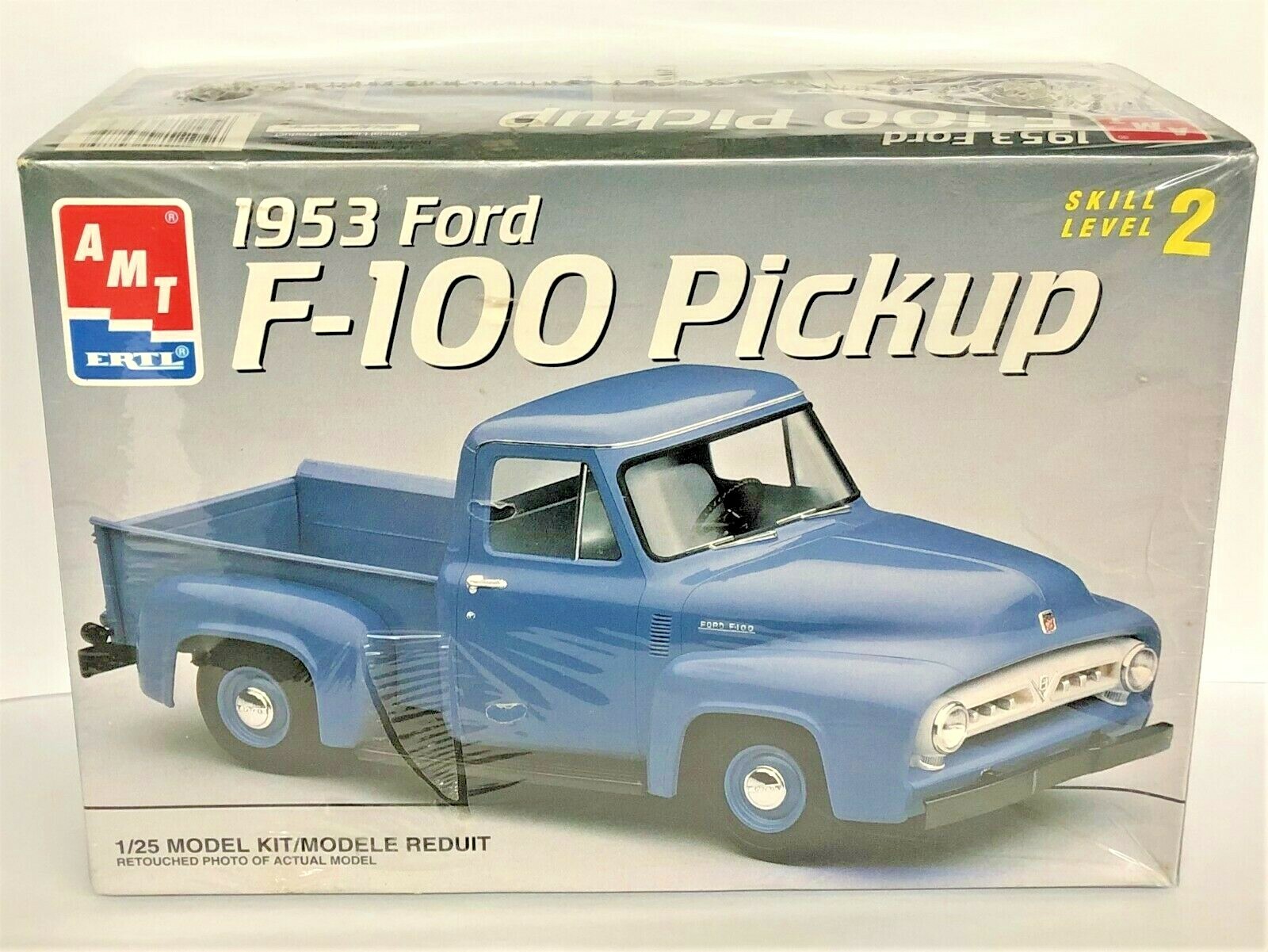 AMT Ertl 6487 1/25 Scale 1953 Ford F-100 Pickup Plastic