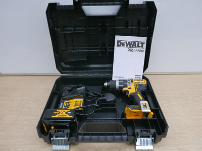 DeWALT DCD796M1 18v xr compact brushless hammer drill 1 X 4 ah tstak case