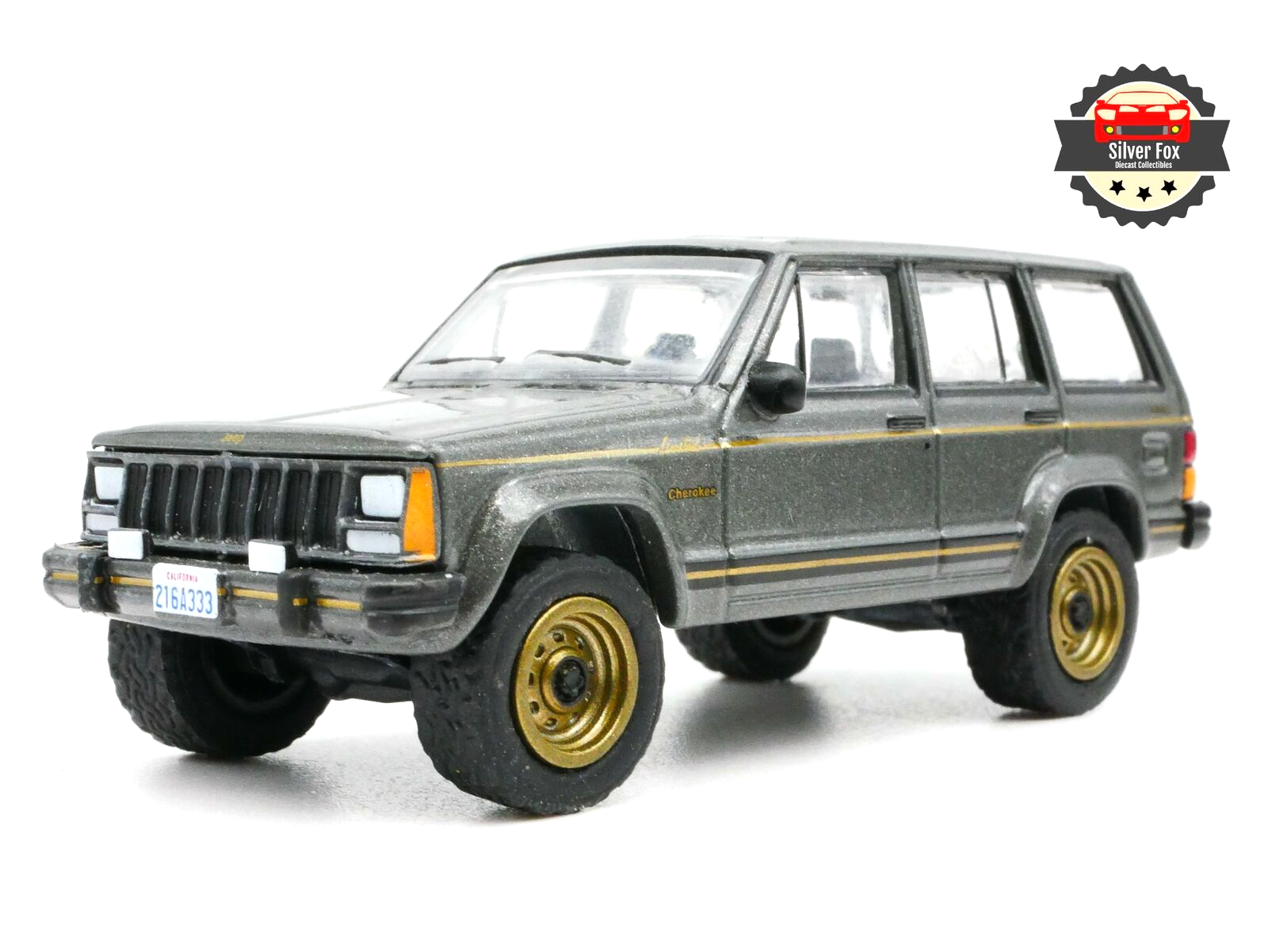 1988 JEEP CHEROKEE LIMITED CALI 1:64 SCALE DIECAST COLLECTOR COLLECTOR MODEL CAR