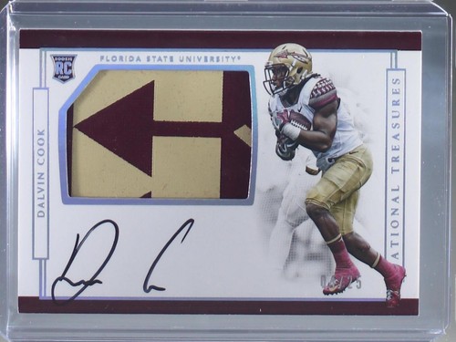 2017 Panini National Treasures Collegiate Dalvin Cook #101