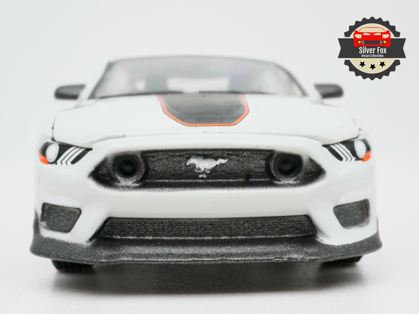 2021 FORD MUSTANG MACH1 WHITE 1:64 SCALE DIECAST COLLECTOR