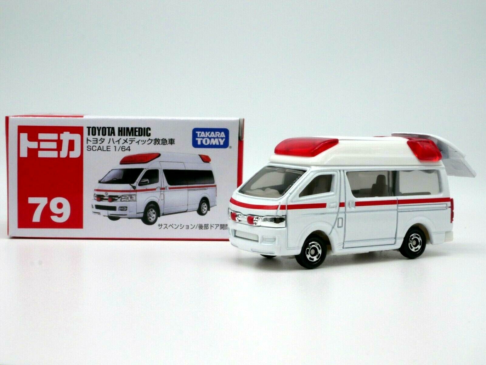 Toyota Medic Van 1/64 Scale Model Car COLLECTOR Takara Tomy Japan Emergency