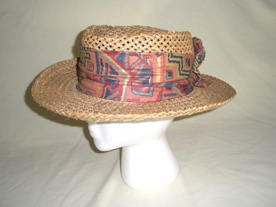 ping straw golf hat