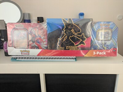 Pokémon TCG Crown Zenith Elite Trainer Box, Koraidon EX + Miraidon EX Tin Costco