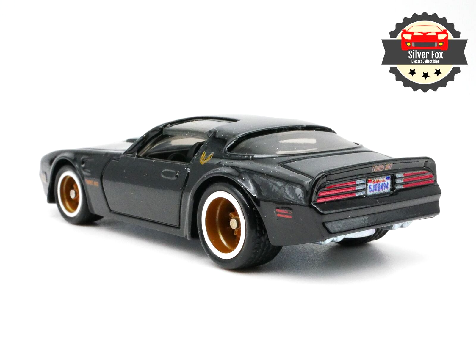 1977 PONTIAC FIREBIRD T/A BLACK 1:64 SCALE DIECAST COLLECTOR