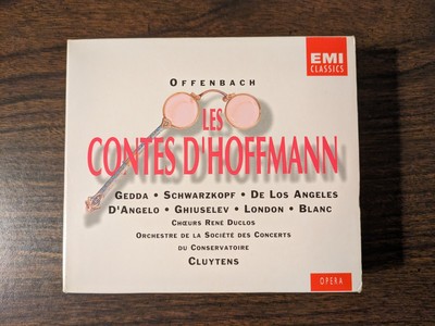 Offenbach: Les Contes D'Hoffmann (CD, with Booklet, 1994)