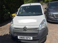 2018 citroen Berlingo van 625 enterprise NO VAT