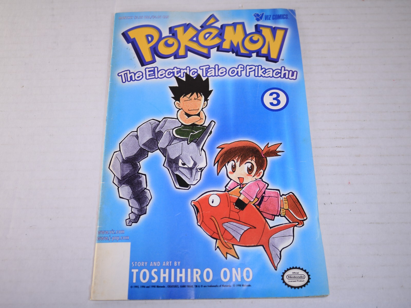 Pokémon The Electric Tale Of Pikachu Comic 3 Viz Nintendo