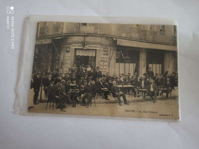 Carte Postale Ancienne Alexander Gaudez Nicas Timer Troyes Timbres Mobiles