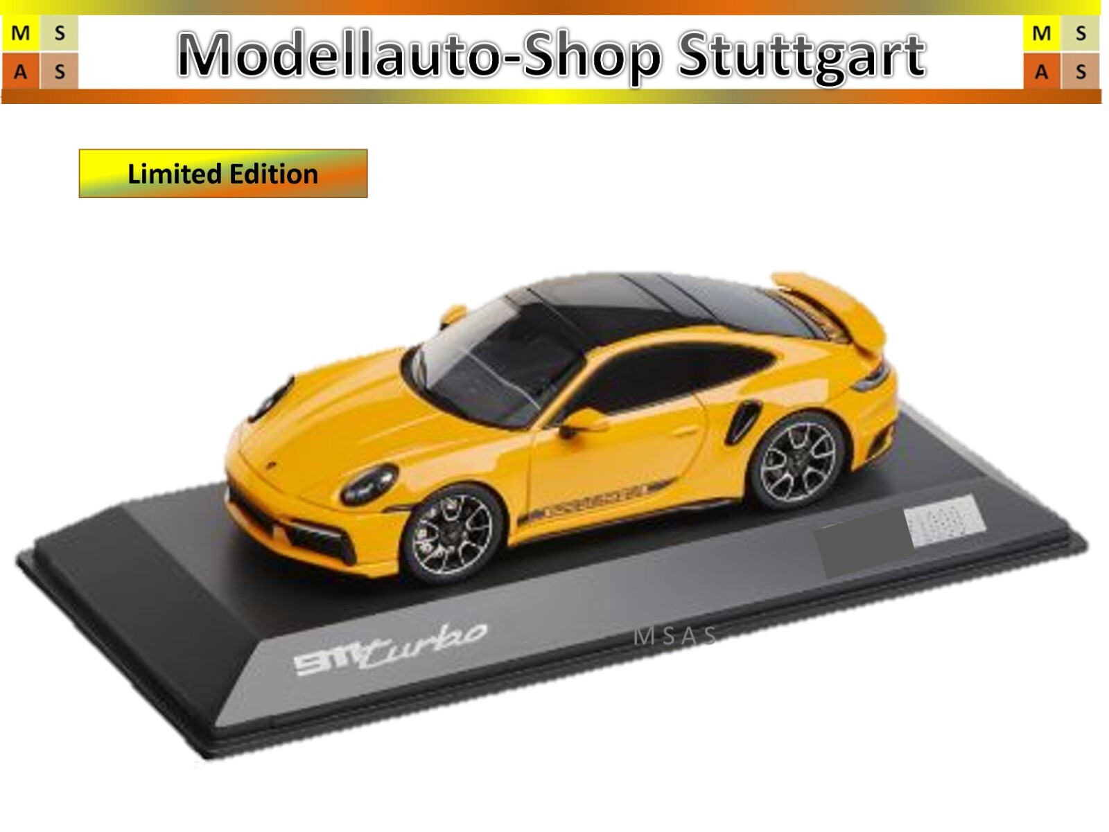 MINICHAMPS (ミニチャンプス) ミニカー 1/43スケール イエロー