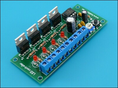 4 Channel Lights Show LED Controller Chaser - 17 programs - HK9984