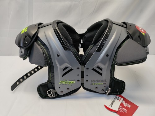 【激レア】Riddell Power Volt XL ショルダーパッド Riddell Power Amp Football Shoulder Pads With Backplate